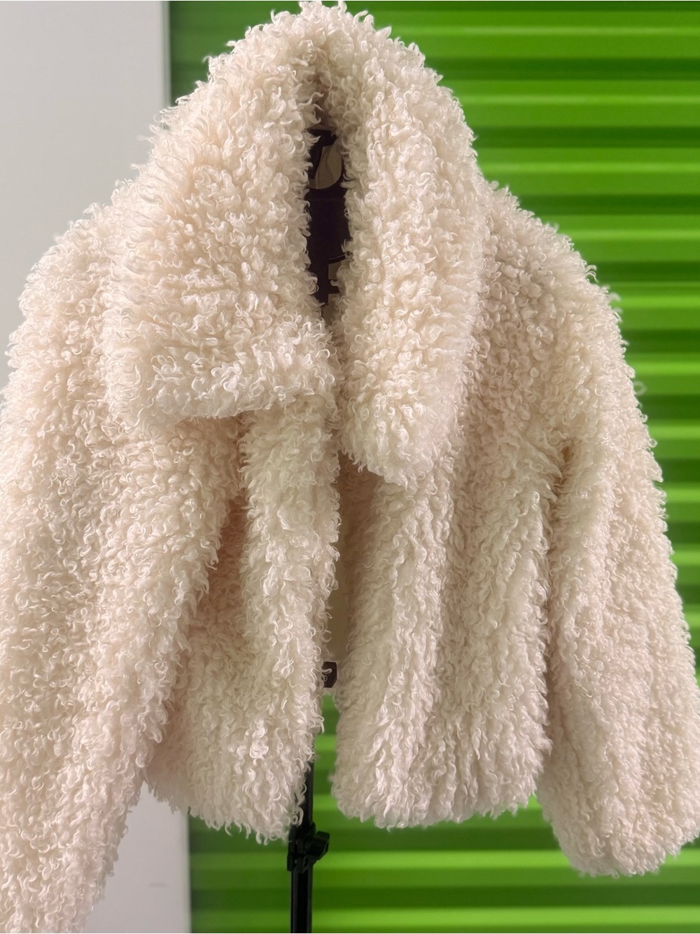 Women’s Cozy Faux-Shearling Jacket - Cream